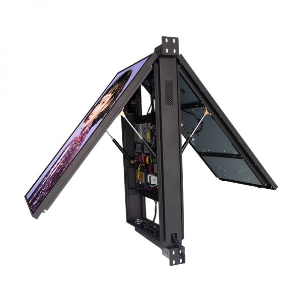 Bonded YXD43S-LP IP67 double sided Pole outdoor digital signage - 图片 2