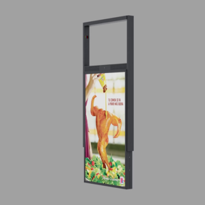 window-facing Digital Signage