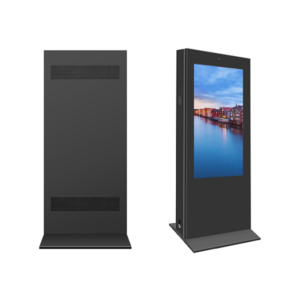 Outdoor single sided floor standing lcd digital signage
