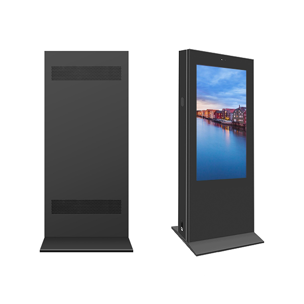 4000nits Outdoor IP65 Waterproof Floor Standing LCD Digital Signage